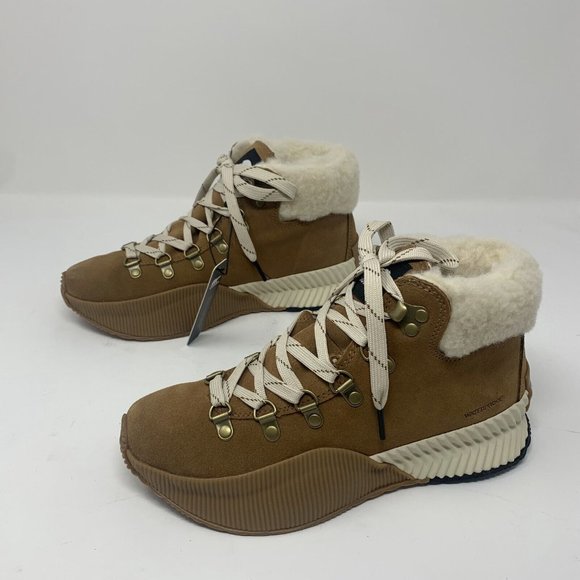 Sorel Out N About III Conquest Boot Women 6.5 Camel Brown Suede Waterproof S0616 - Picture 3 of 9